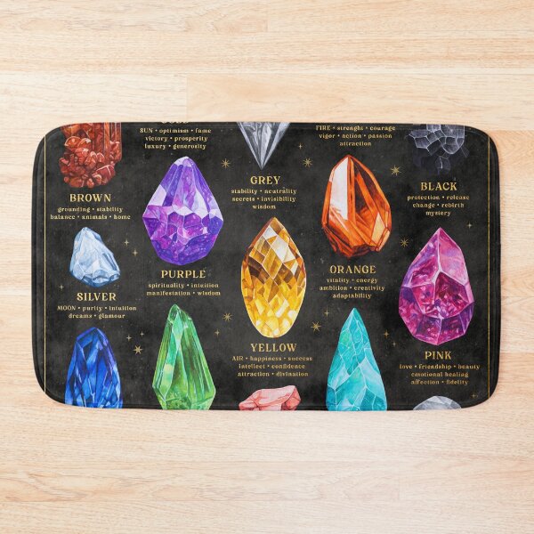 Item preview, 2025 Crystal Moon Calendar and Magical Colour Meanings designed and sold by Alika's  Garden.