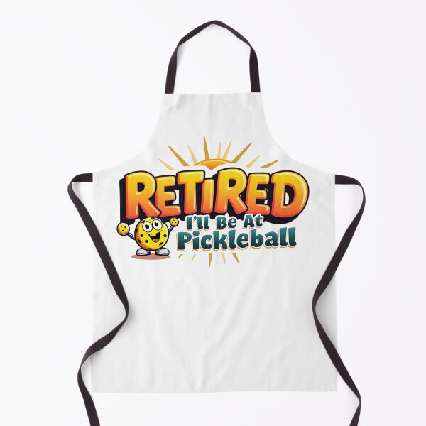 Item preview, Retired Pickleball Fun Gradient Character Design designed and sold by iTeeShirts.