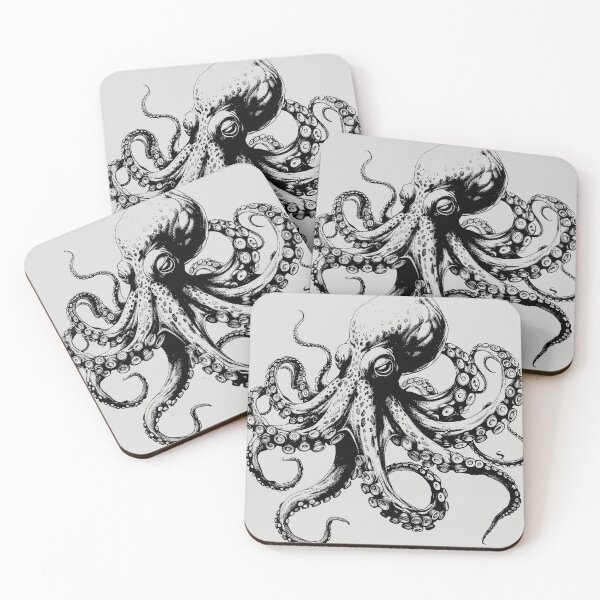 Item preview, Otto Octopus Portrait designed and sold by TojoStudios.