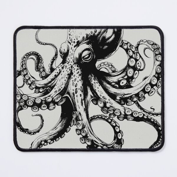 Item preview, Otto Octopus Portrait designed and sold by TojoStudios.