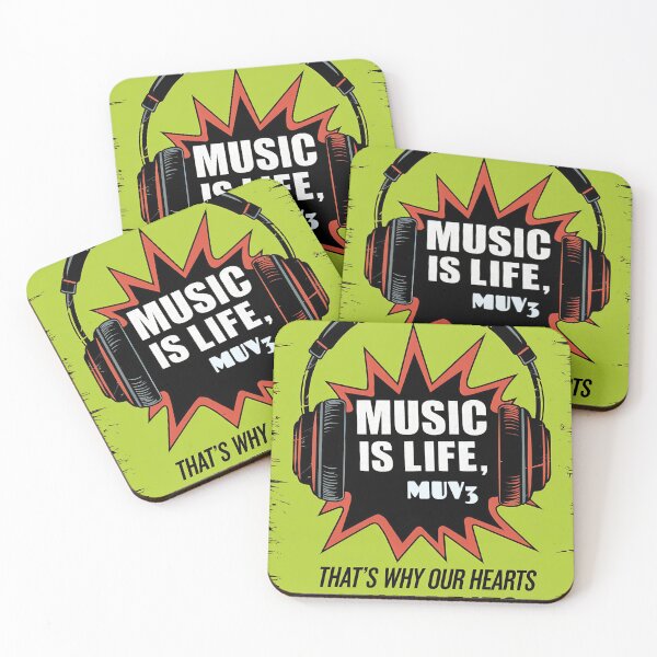 Item preview, "Music is Life: The Soundtrack of Our Souls" designed and sold by MUV3.