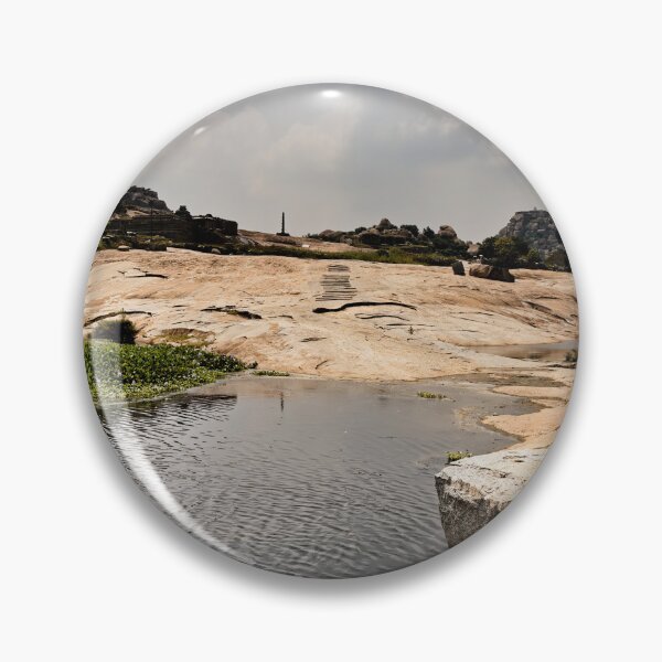 Item preview, Ruins and nature: harmony in Hampi designed and sold by franck380.