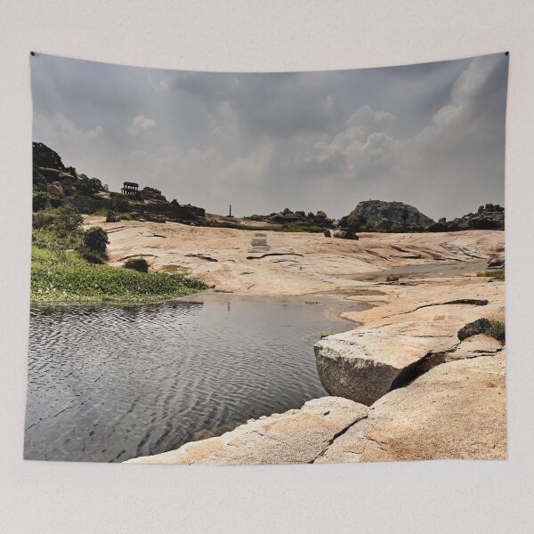 Item preview, Ruins and nature: harmony in Hampi designed and sold by franck380.