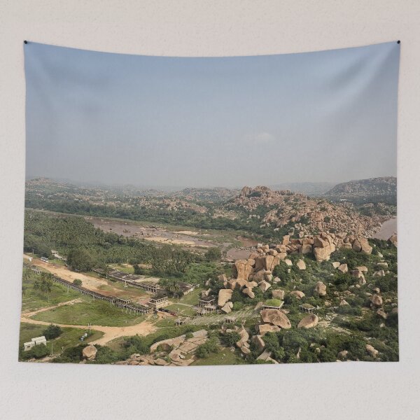 Item preview, Ruins and nature: harmony in Hampi designed and sold by franck380.