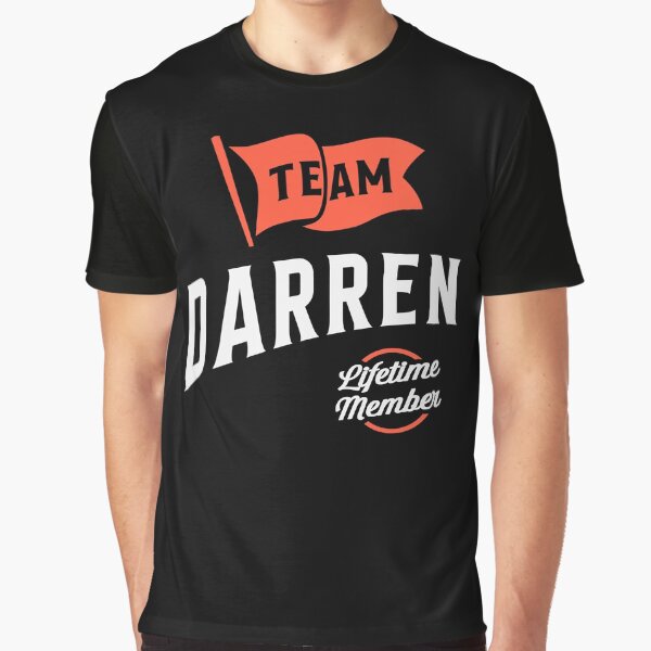 Item preview, Team Darren Lifetime Member Personalized Name Darren designed and sold by cidolopez.