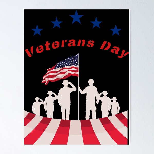 Item preview, Veterans Day Tribute – Honoring American Heroes designed and sold by ewaD20.