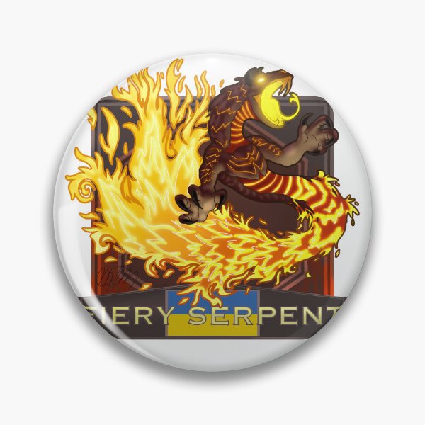 Item preview, Fiery Serpent designed and sold by Mystchic.