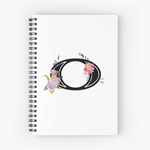 Artikelvorschau, Aquarell Blumenbuchstabe O entworfen und verkauft von Grafixmom.