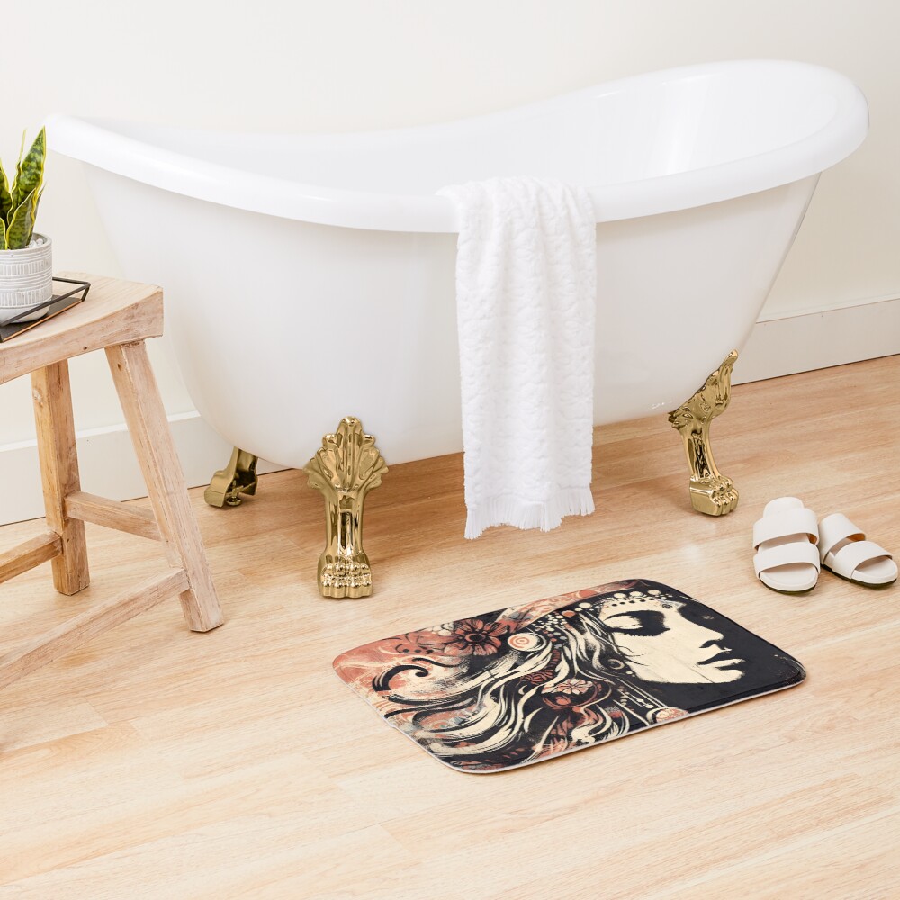 Vista previa del artículo con la obra «Alfombra de baño», diseñado y vendido por cedmultimedia.