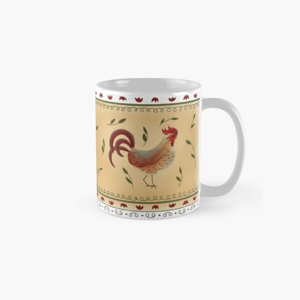 Rooster Mug from the Gallagher's Kitchen Cupboard Classic Mug