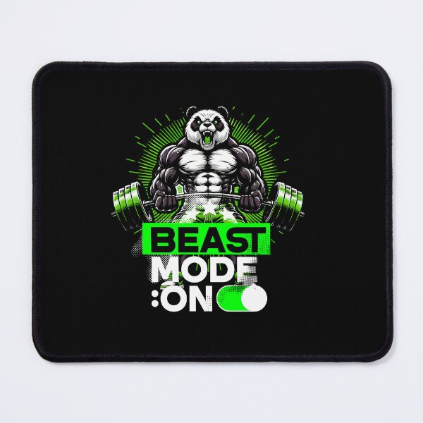 Item preview, angry panda lifting weight designed and sold by ShawishArt.