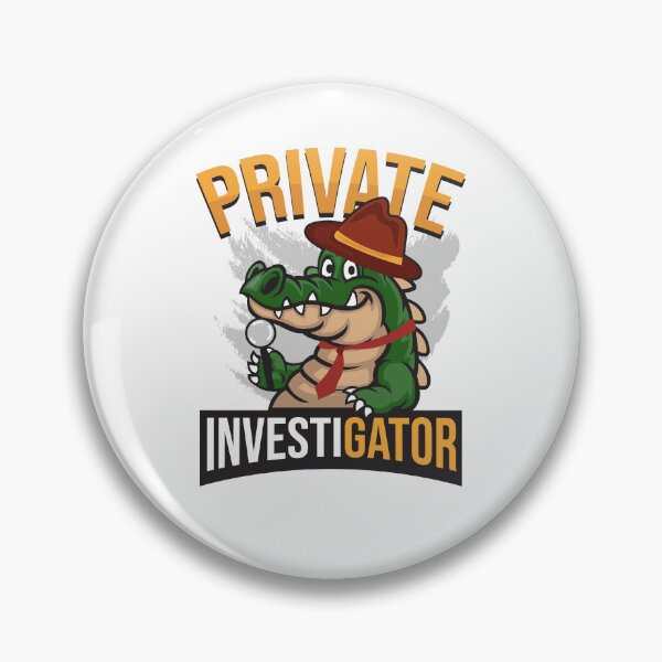 Item preview, Private Investigator Alligator Detective designed and sold by jaygo.
