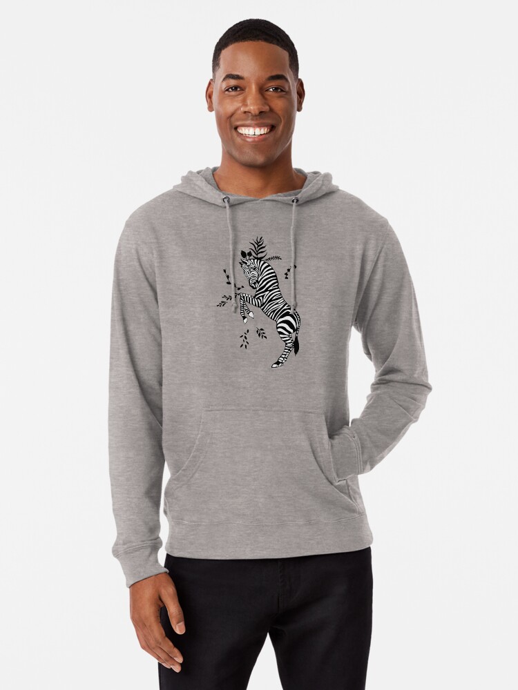 Alternate view of Zebra Lightweight Hoodie