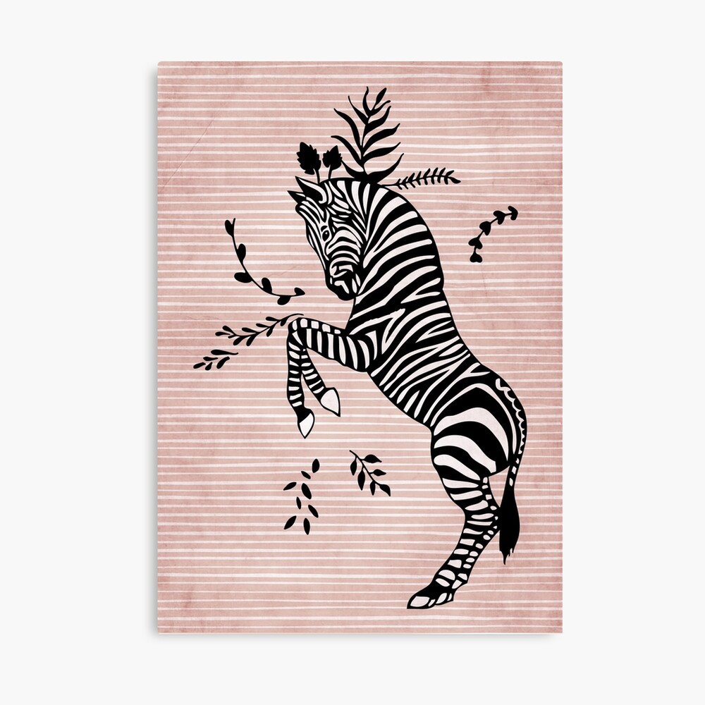 Zebra Canvas Print