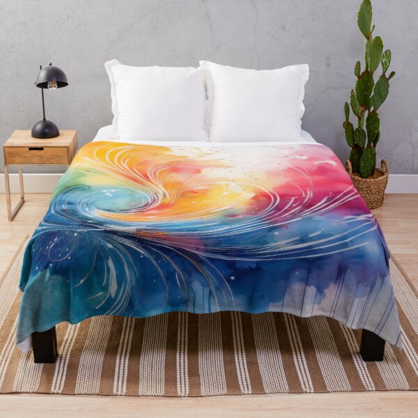 Item preview, Colourful Abstract Water Art designed and sold by RaiyaTees.