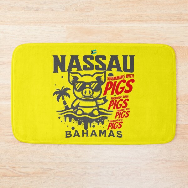 Item preview, Bahamas Souvenir Gift : Nassau Bahamas Swimming Pigs designed and sold by shoptshirtswag.