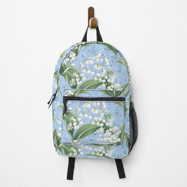 Item preview, Lillies of the valley on soft blue designed and sold by SophieClimaArt.