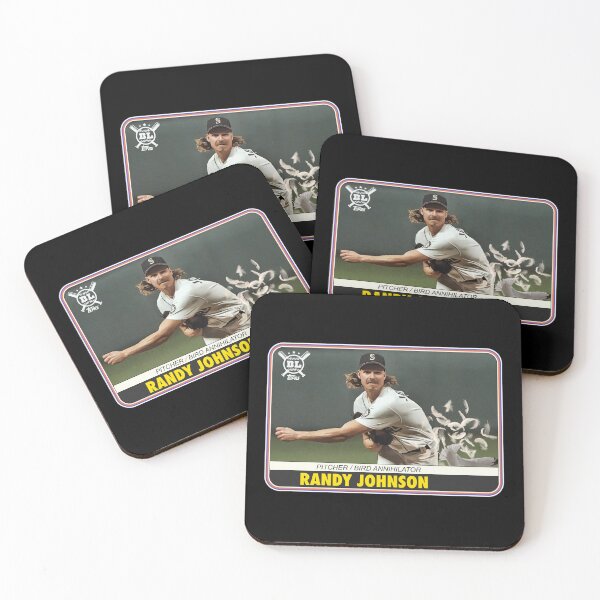 Item preview, Randy Johnson Bird Annihilator Baseball Card designed and sold by ourkid.