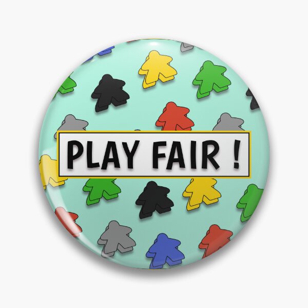 Item preview, Board Game Geek, Board Gamer: Play Fair! designed and sold by Sky-99.