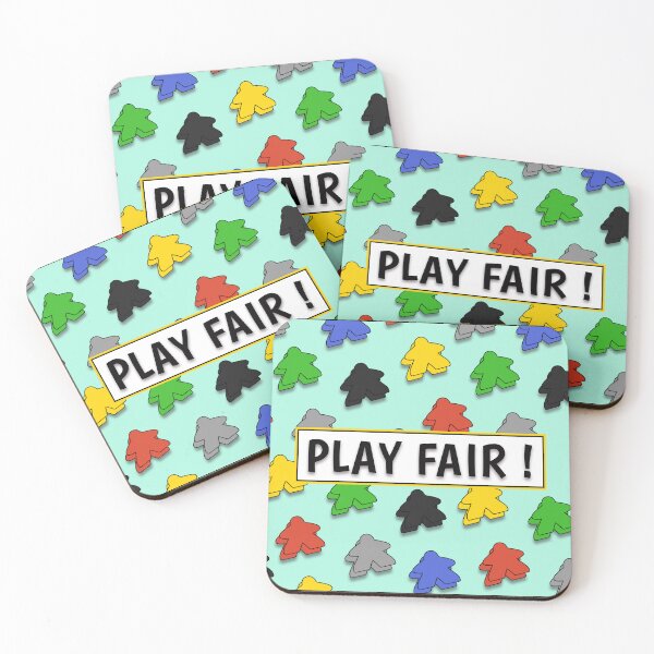 Item preview, Board Game Geek, Board Gamer: Play Fair! designed and sold by Sky-99.