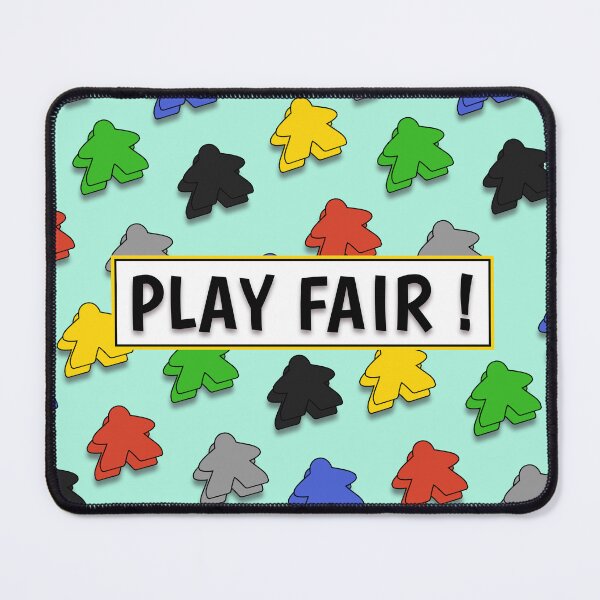 Item preview, Board Game Geek, Board Gamer: Play Fair! designed and sold by Sky-99.