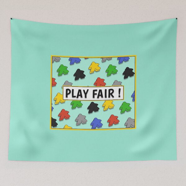 Item preview, Board Game Geek, Board Gamer: Play Fair! designed and sold by Sky-99.