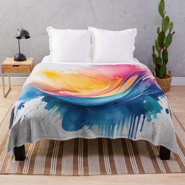 Item preview, Diseño abstracto con salpicaduras de colores vibrantes designed and sold by RaiyaTees.