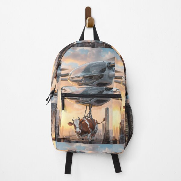 Item preview, Nature - Flying Cow  designed and sold by CanvasCarousel.