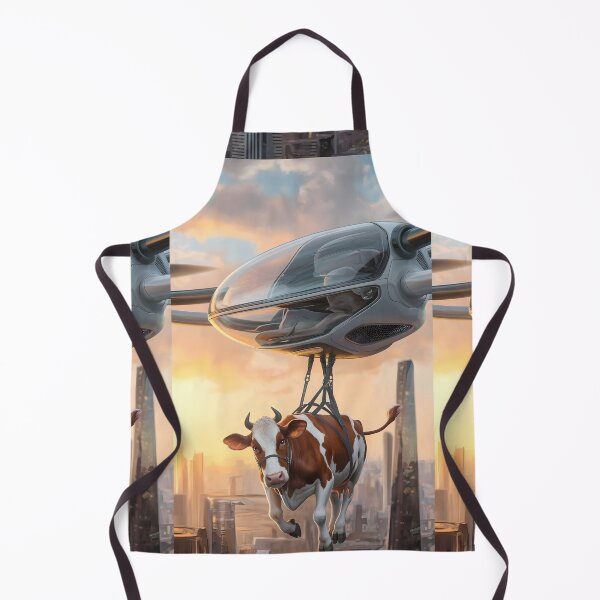 Item preview, Nature - Flying Cow designed and sold by CanvasCarousel.
