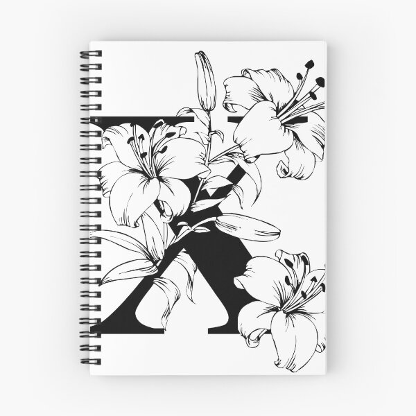 Item preview, letterX lily flower designed and sold by marasart11.