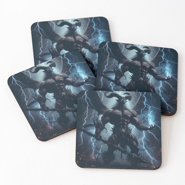 Item preview, Great Lightning Demon designed and sold by GalleryBrisArt.