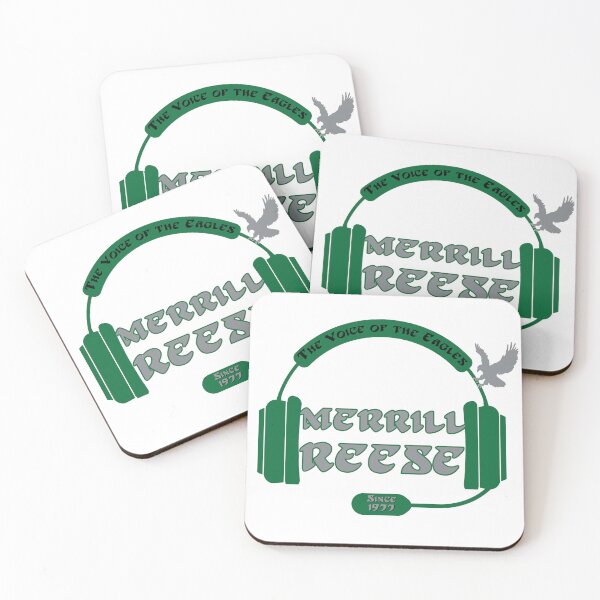 Item preview, The Voice of the Eagles Merrill Reese! designed and sold by RageArt4Me.
