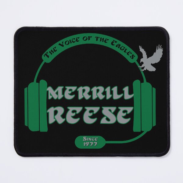 Item preview, The Voice of the Eagles Merrill Reese! designed and sold by RageArt4Me.
