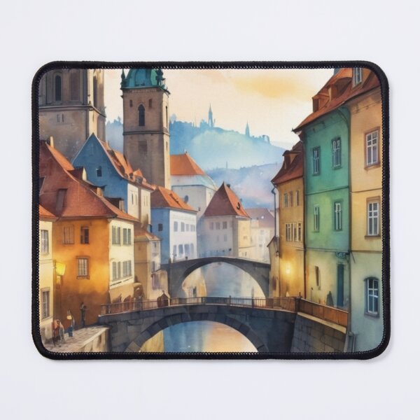 Artikelvorschau, Prag in Aquarellmalerei 1 entworfen und verkauft von Warih.