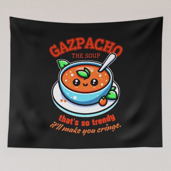 Item preview, Gazpacho: The Soupy Smile designed and sold by SplashTastic.
