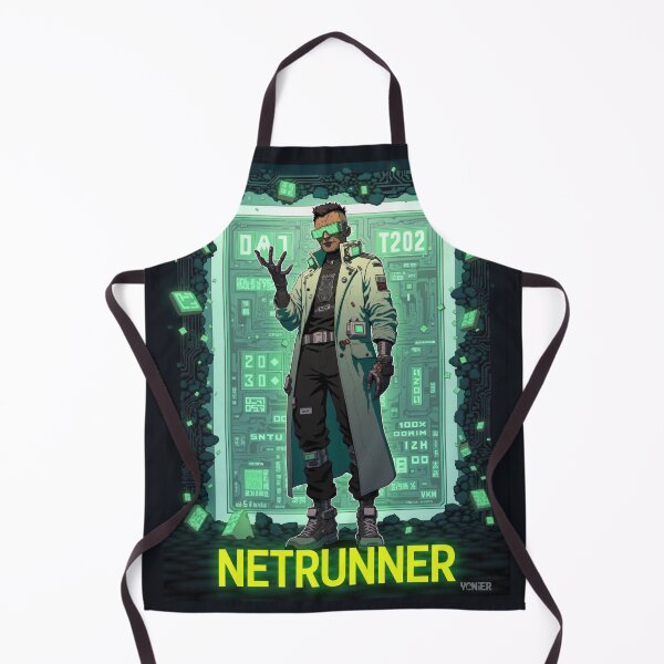 Item preview, Cyberpunk, Netrunner, Technoir, Futuristic designed and sold by Smash-420.