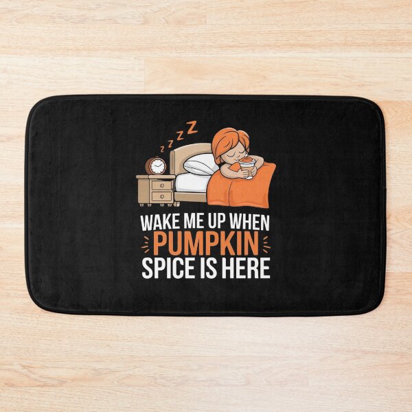 Item preview, Wake Me Up When Pumpkin Spice is Here Funny Gifts For Coffee Lovers designed and sold by KedzikDesigns.