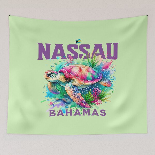 Item preview, Bahamas Souvenir Gift : Nassau Bahamas Sea Turtle designed and sold by shoptshirtswag.