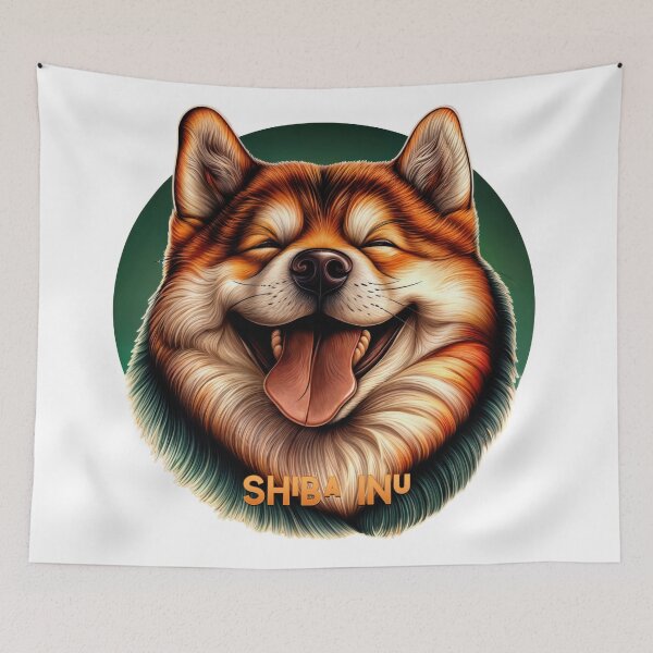 Item preview, Poster Prints T-Shirt Design - Dog Breeds: Shiba Inu designed and sold by ForeverPrintsOK.