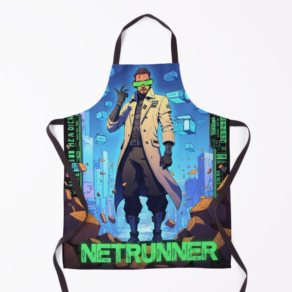 Item preview, Cyberpunk, Netrunner, Technoir, Futuristic designed and sold by Smash-420.