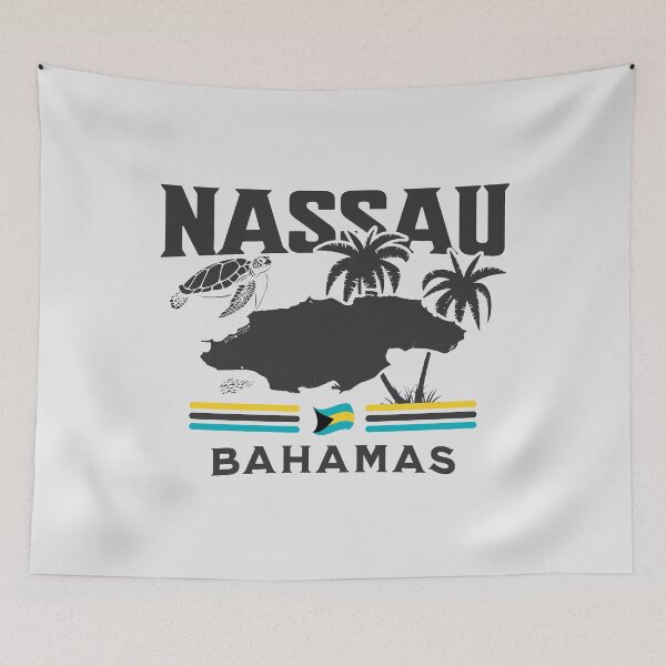 Item preview, Bahamas Souvenir Gift : Nassau Bahamas Independence Bahamas Flag designed and sold by shoptshirtswag.
