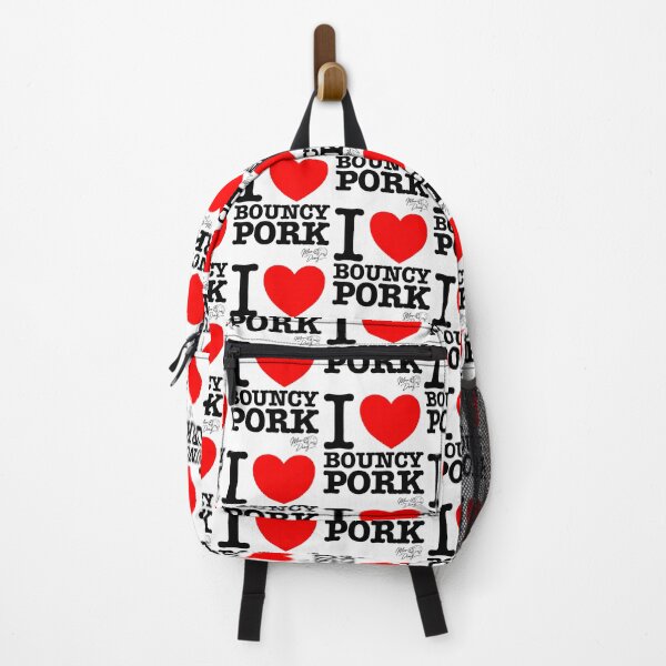 Item preview, I Heart Bouncy Pork - Moo Deng designed and sold by ourkid.
