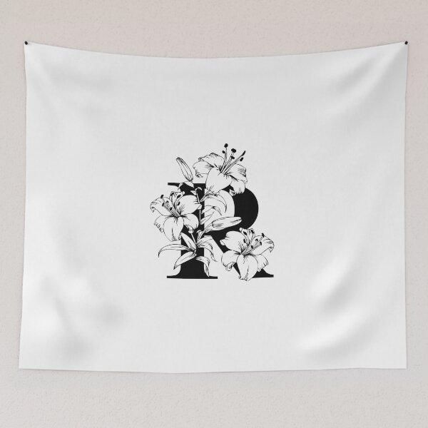 Item preview, letterR lily flower designed and sold by marasart11.
