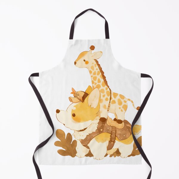 Item preview, Cute Corgi and giraffe designed and sold by yinyuecreation.