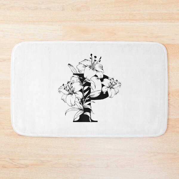 Item preview, letterP lily flower designed and sold by marasart11.