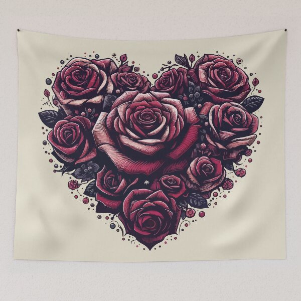 Item preview, Eternal Blossom Heart designed and sold by -DEEWOLF-.