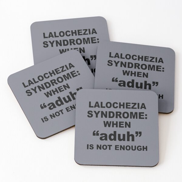 Item preview, Lalochezia Syndrome - When Aduh Is Not Enough designed and sold by taiche.