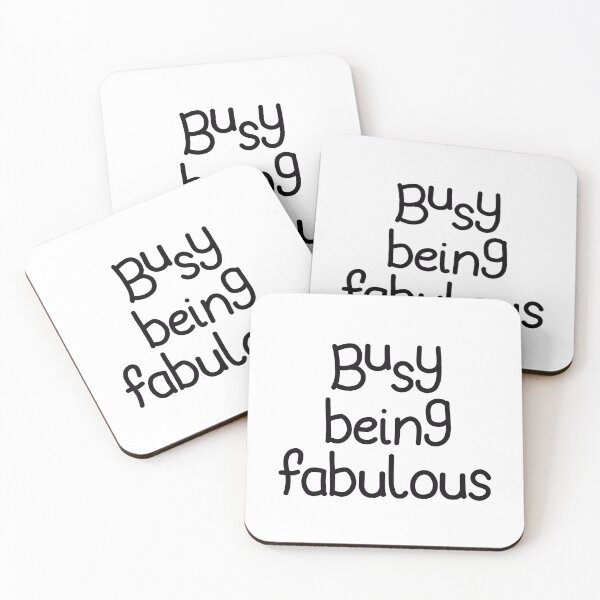 Item preview, Busy being fabulous designed and sold by WhimsicalJello.