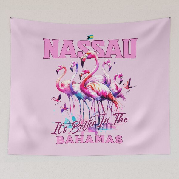 Item preview, Bahamas Souvenir Gift : Nassau Bahamas Flamingo designed and sold by shoptshirtswag.