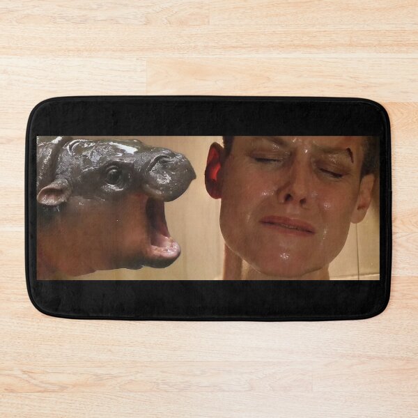 Item preview, Moo deng alien baby hippo designed and sold by AS94 Creative Designs.